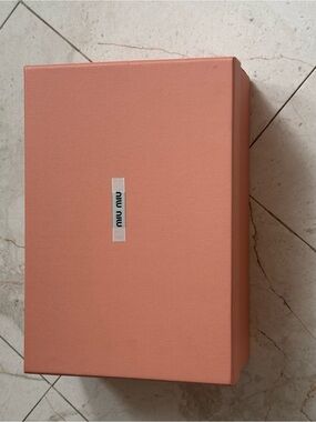 Miu Miu Coral Shoe Box